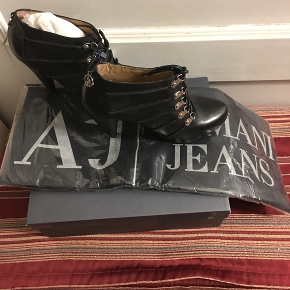 ARMANI JEANS BOOTIES - Picture 7 of 8